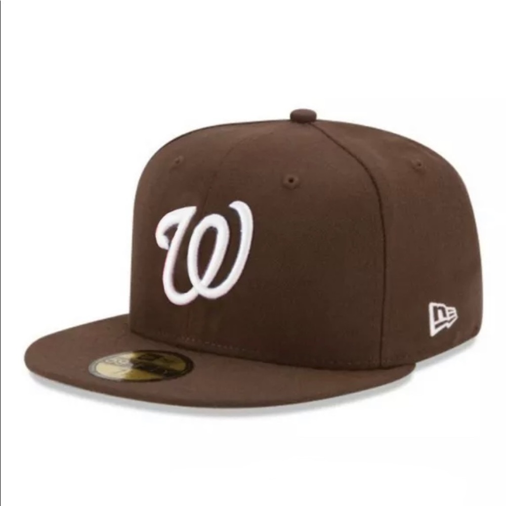 Washington Nationals 59Fifty Fitted Cap - New Era - Brown